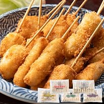 Amazon | 海鮮 串揚げ 大ボリューム 50本（5種×10袋） 食べ放題 セット